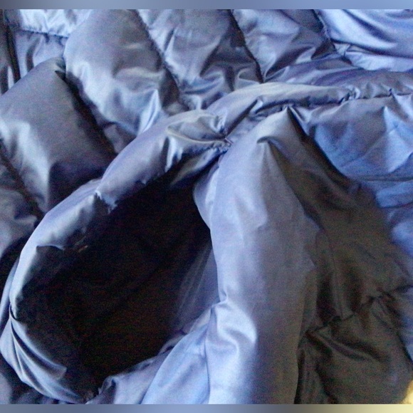 Adidas long down filled Parker, Blue, 2XL - Picture 9 of 9